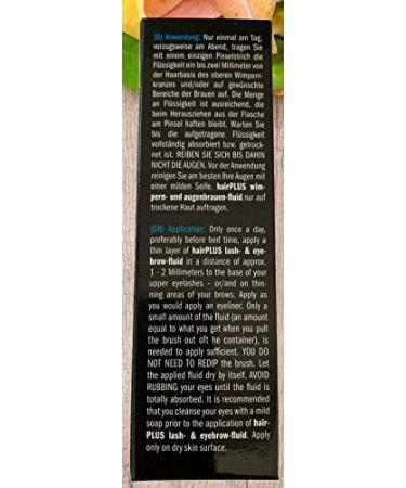  FaceVolution Hairplus Facevolution Eyelash and Eyebrow Serum 2 ml - Buy Online on GoSupps.com