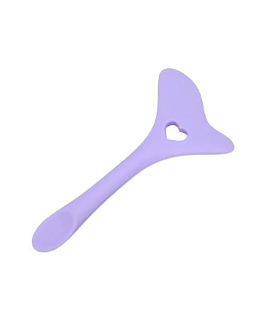 Reusable Silicone Eyeliner & Eyebrow Stencil Set with Cream Applicator - Purple - Buy Online on GoSupps.com
