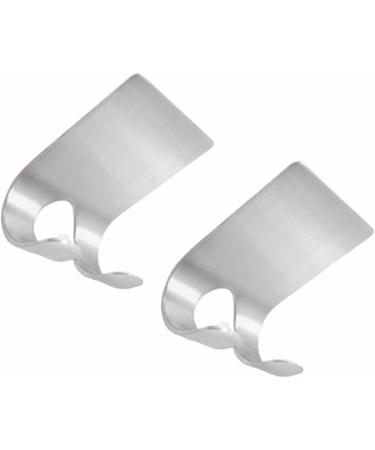 Homsfou 6 PC Self-Adhesive Bathroom Hooks - Shower & Razor Organizer Wall Connector Holder Wardrobe Hook - Buy Online on GoSupps.com