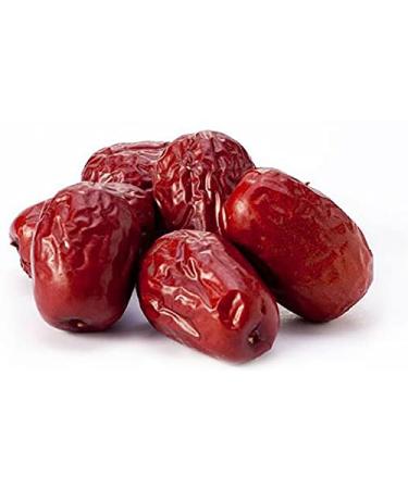 NESTLADY Jujube Date Red Date 454g (1LB) - 100% Natural Health Snack for Improved Sleep - Sweet and Chewy Dried Fruit - Packed in USA - Buy Online on GoSupps.com