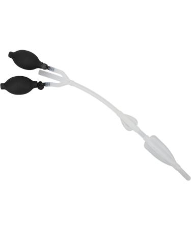 Silicone Enema Douche Bulb - Double Ball Design Elastic & Portable for Easy Colon Cleanse - International Shipping Available - Buy Online on GoSupps.com