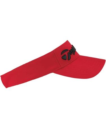 Taylormade Men's Radar Golf Visor 2022 - Red | Stylish & Comfortable | International Shipping Available - Buy Online on GoSupps.com