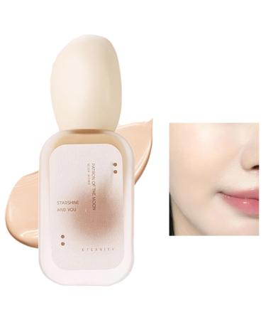 Flawless Creamy Lasting Moisturising Foundation Base Makeup Foundation for Natural Finish Waterproof and Long-Lasting Skin Liquid Foundation Concealer for Dry and Oily Skin (Natural Skin Tone)