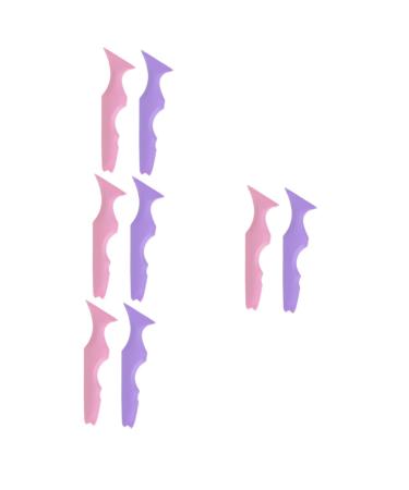 FOMIYES 8 Pcs Silicone Beauty Ruler Makeup Eyeliner Eye Liner Stamps Eyeliner Applicator Tool Girl Carla