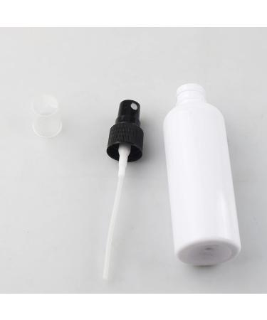 Zeoabsy 24-Piece 100ml Brown Spray Bottles with Black Fine Mist Pump - Empty Plastic Atomizers for Perfume & More - Buy Online on GoSupps.com
