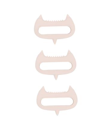 Frcolor 3st acupuncture massage device Hand massage device Massage device for the salon head Massage devices made of silicone manual massage device for the scalp care pebble gel brush