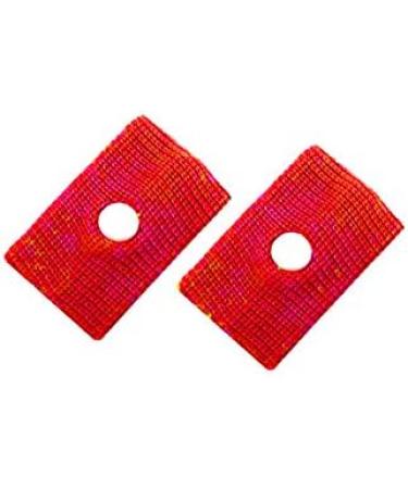 Scarlet Health Acupressure Band Sea | Nausea & Seasickness Relief for Adults & Children | 1 Pair with 2 Elastic Straps (Red) | International Shipping Available - Buy Online on GoSupps.com