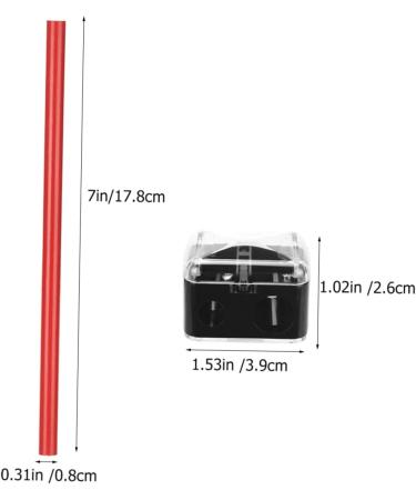 FOMIYES 1 Set Eyebrow Pencil Makeup Eyeliner Eyebrow Wood Pencils Positioning Pen Miss Perforation Gel Pen 1 count (Pack of 1) Red - Buy Online on GoSupps.com