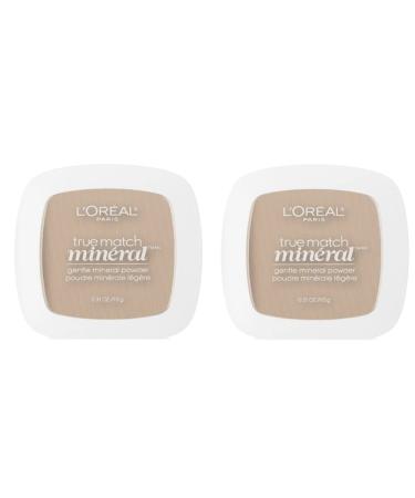 L'Oreal True Match Mineral Instant Shine Eraser Powder N1-2/402 Soft Ivory - 2 Pack - Buy Online on GoSupps.com