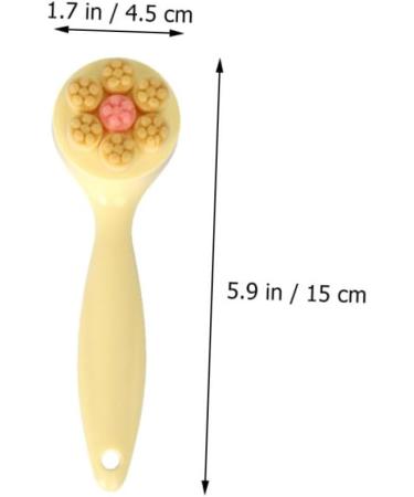 Mikinona 1pc Face Brush Removing Blackhead Brush Soft Bristle Facial Brush Face Cleansing Scrubber Deep Cleaning Facial Brush Pore Cleaner Brush Manual Cleansing Brush Plastic - Buy Online on GoSupps.com