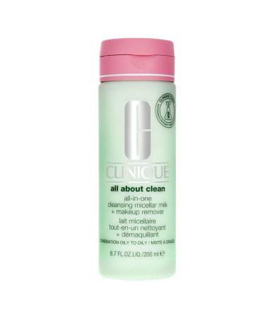 Clinique All About Clean Micellar Milk - 6.7 oz for Combination to Oily Skin Women - Buy Online on GoSupps.com