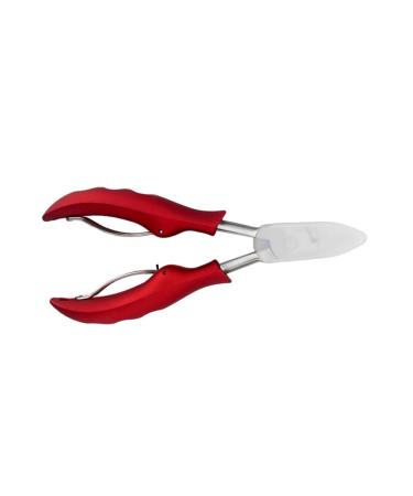 Mikinona 1pc Nail Clippers Nail Kit Nail Tool Skin Pliers Nail Grooming Plier Manicure Nipper Pedicure Kit Bevel Trimmer Groove Clamp Stainless Steel Red Modify Dead Skin Scissors