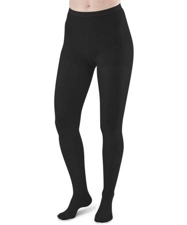 Shop Varicose Veins Compression Pantyhose 20-30 mmHg - Closed Toe Support Hose Black Small | International Shipping Available - Buy Online on GoSupps.com