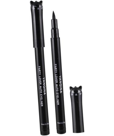 FRCOLOR 3pcs Eyeliner Pencil Eyeliner Tool Eyeliner Waterproof Makeup Eyeliner Three-dimensional Kitten 1 count (Pack of 1) Blackx3pcs - Buy Online on GoSupps.com