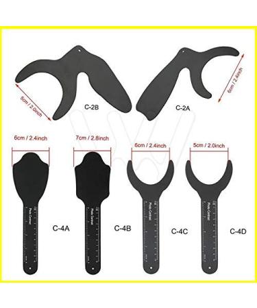 Dental Photo Contrast Black Background Board | 6Pcs Orthodontic Intraoral Photographic Contraster - Buy Online on GoSupps.com