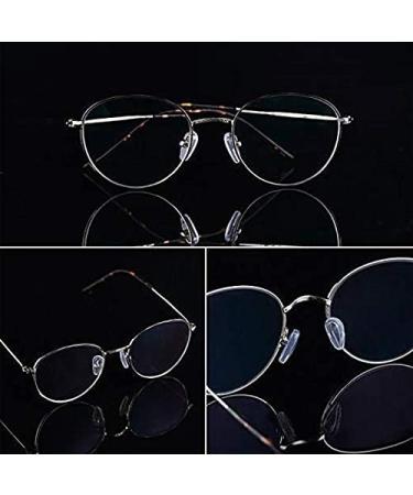 WUNDER Silicone Air Chamber Eyeglass Nose Pads - 10 Pairs Eyeglass Repair Kit with Screws & Mini Screwdriver for Comfortable Fit - Buy Online on GoSupps.com