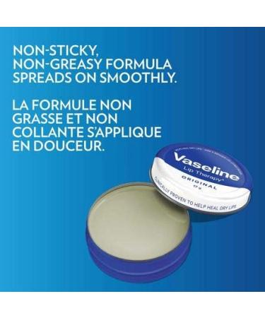 Lip Therapy Petroleum Jelly Original - 0.7 Oz / 20g x 3 Pack - Buy Online on GoSupps.com