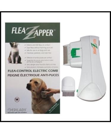 Electronic Flea Comb Zapper Epilady - Electric Flea Killer Safe for Cats Dogs Pets Animals Detects Controls Destroys Kills Fleas No Toxins or Chemicals Anti-Flea Comb Battery Operated EP40120UK - Buy Online on GoSupps.com