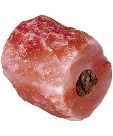 Horses Lick Natural Pink Salt with Hanging Rope - 1kg | Salt Range Pakistan - Buy Online on GoSupps.com