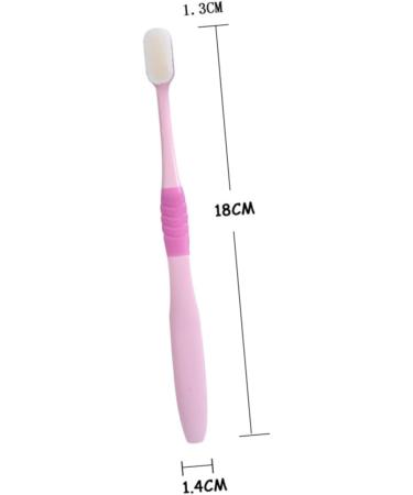 Buy JECOMPRIS 6 STK Children's Toothbrush - Gentle Gum Care & Bristle Oral Care - 1 Pack in 3 Colors for Kids & Adults - Buy Online on GoSupps.com