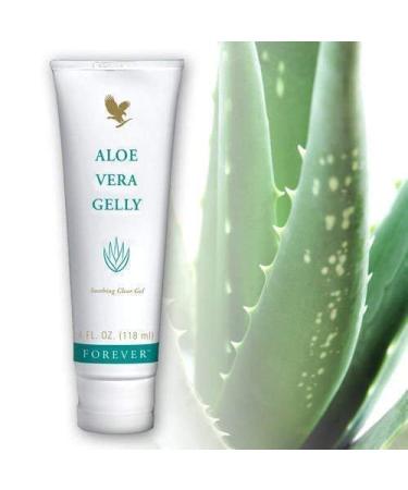 Forever Aloe Vera Gelly 100% Stabilized Gel 118ml (4 fl. oz) - Forever Living's Best Aloe Vera Product - Buy Online on GoSupps.com