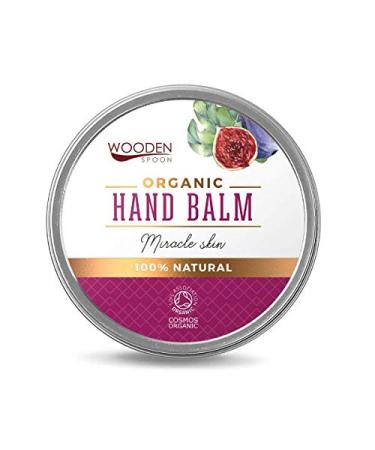 Woodenspoon Miracle Skin Hand balm for very dry skin with organic super seeds natural cosmetics without preservatives soil association certified 60 ml