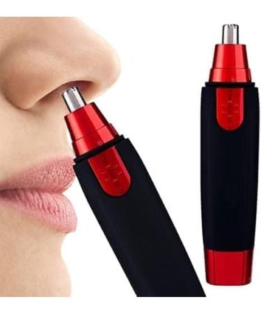 Electric Eyebrow Trimmer & Facial Hair Removal - Portable Ear & Nose Hair Trimmer with Washable Stainless Steel Blade & Dust Cover | Worldwide Shipping - Buy Online on GoSupps.com