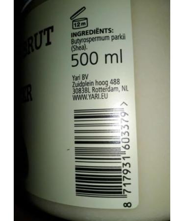 Yari 100% Pure Coconut Oil 500ml - Refined & Ideal for Cooking Skin and Hair | International Shipping Available - Buy Online on GoSupps.com