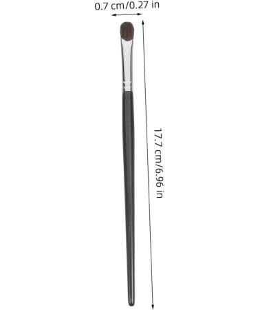 MUSISALY Animal Hair Makeup Brush Makeup Brush for Women Beauty Brushes Makeup Supplies Black - Buy Online on GoSupps.com
