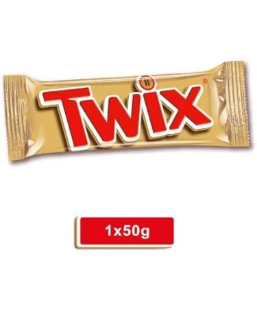  Twix Twix bars single 50gr 25 pieces - Buy Online on GoSupps.com