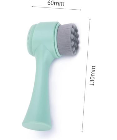 FOMIYES 1pc Manual Facial Brush Face Cleaning Brush Facial Brush Skin Cleansing Facial Cleaning Pores Green medium - Buy Online on GoSupps.com
