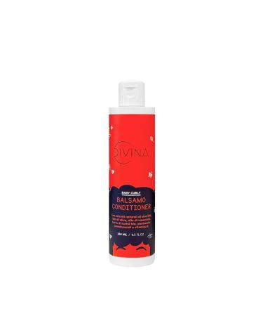 DIVINA BLK Baby Curly Conditioner Balm for children with afro and curly hair with shea butter aloe and grapeseed oil (250ml)