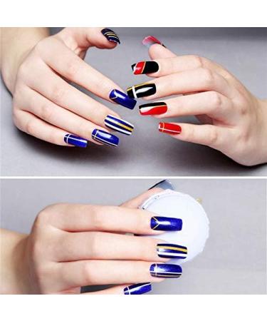 RIYAN Acrylic Nail Art Brush Set Uv Gel Nail Polish Painting Brushes Dotting Pen Kit Manicure Clean Brush Tool - Buy Online on GoSupps.com