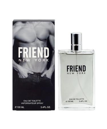 Friend New York Cologne for Men 3.4oz/100ml Eau de toilette long Lasting Fragrance