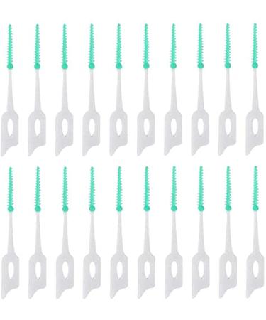 Interdental Brushes Portable Cleaner Between Toothpicks Oral Care Tool 20 Pieces