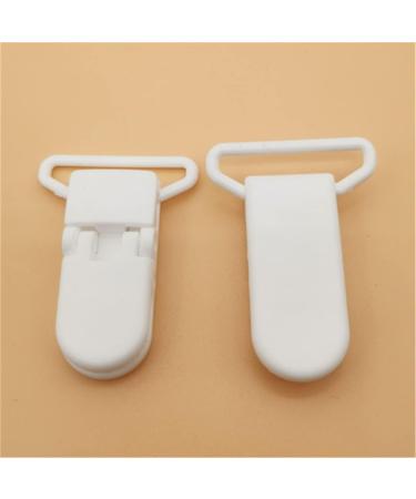 10pcs Reusable Plastic Pins for Baby Dummy Pacifier Clips | Toy Craft Supplies - White - Buy Online on GoSupps.com