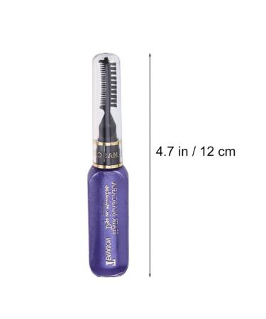 Disposable Hair Cream - Purple Temporary Hair Color Chalk | Non-Toxic Hair Styling Tool - Buy Online on GoSupps.com