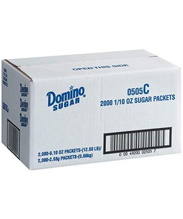 Product of Domino Sugar Packets, 2,000 ct. 2000 Count (Pack of 1)