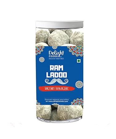 Delight Foods Traditional Churans -Hygienically Packed (Ram Laddo 125G)_Packing May Vary