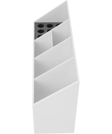 Hairdressing Tool Storage Box Scissors Organizer Holder Hair Clips Combs Multifunctional Sturdy Beautiful Suitable for Salon and Home Use (White) - Buy Online on GoSupps.com