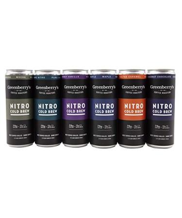 Greenberry Roaster's Pure Nitro Canned Cold Brew Coffee - 4-Pack - Buy Online on GoSupps.com