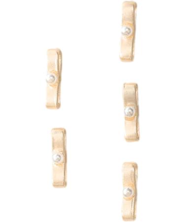 5Pieces Ballets Bows Nail Metal Nail Studs Bows Ribbon Nail Rivets Nails Art Jewels for Nails Art Designs Metal Nails Art Studs - Buy Online on GoSupps.com