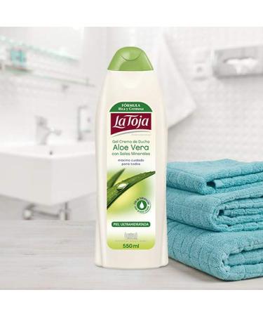 La Toja Aloe Vera Shower Gel 550ml | Hydrating & Refreshing | International Shipping - Buy Online on GoSupps.com