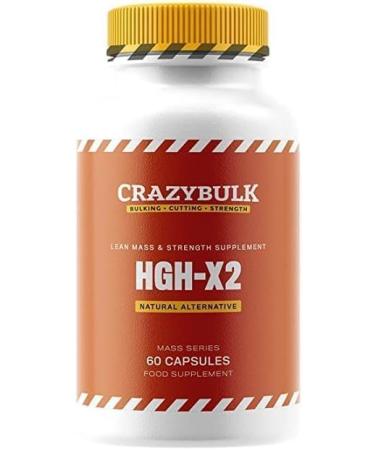 RNB HGH-X2 (HGH) Natural Alternative for Lean Mass & Strength Supplement First TIME in India (60 Capsules)