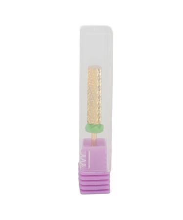 Tungsten Steel Nail Drill Bit for Manicure Pedicure Long Lasting Barrel Shape Polishing Tool with Ultra Lifespan Specifically for Nail Care (130#-C)