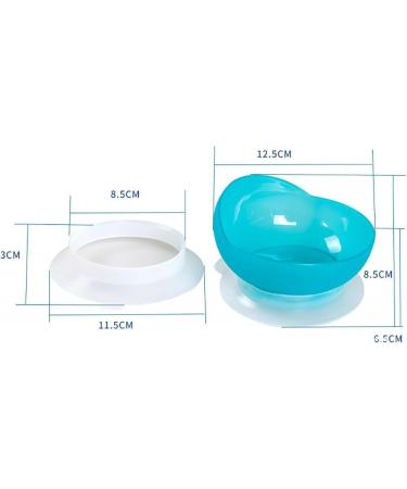 Anti-Shake Tableware Set for The Elderly - Anti-Spill Bowl with Suction Cup Base/Stainless Steel Curved Tableware for Assisted Feeding Suitable for The Elderly/Parkinson/Arthritis - Buy Online on GoSupps.com