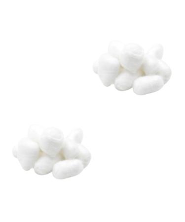 FOMIYES 600 Pcs Makeup Cotton Degreasing Cotton Ball Facial Cotton Pads Cotton Balls Nail Polish Cotton Rounds Makeup Remover Patches Salon Cotton Ball Cotton Balls Bulk Wipers White Face Whitex2pcs mediumx2pcs