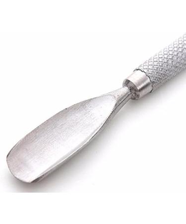 Nail Pusher Set - 3 Pieces Stainless Steel Nail Cuticle Spoon Pusher Remover Manicure Pedicure Tool Set - Buy Online on GoSupps.com