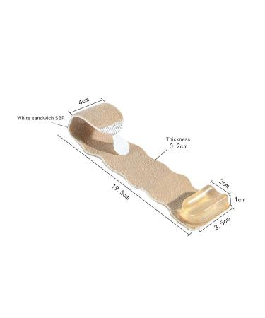 YHM 6 pcs Toe Separators Bunion Corrector with Fabric Sleeve - Size S | Gel Toe Spacer for Overlapping Toes - Buy Online on GoSupps.com