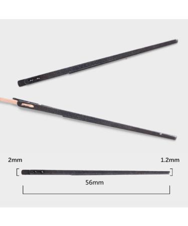 dophee 2Pcs Sewing Leather Needle Manual Lacing Threading Single Prong  Steel Needle LeatherCraft Tool Handmade Leather Tools DIY Skin Tool